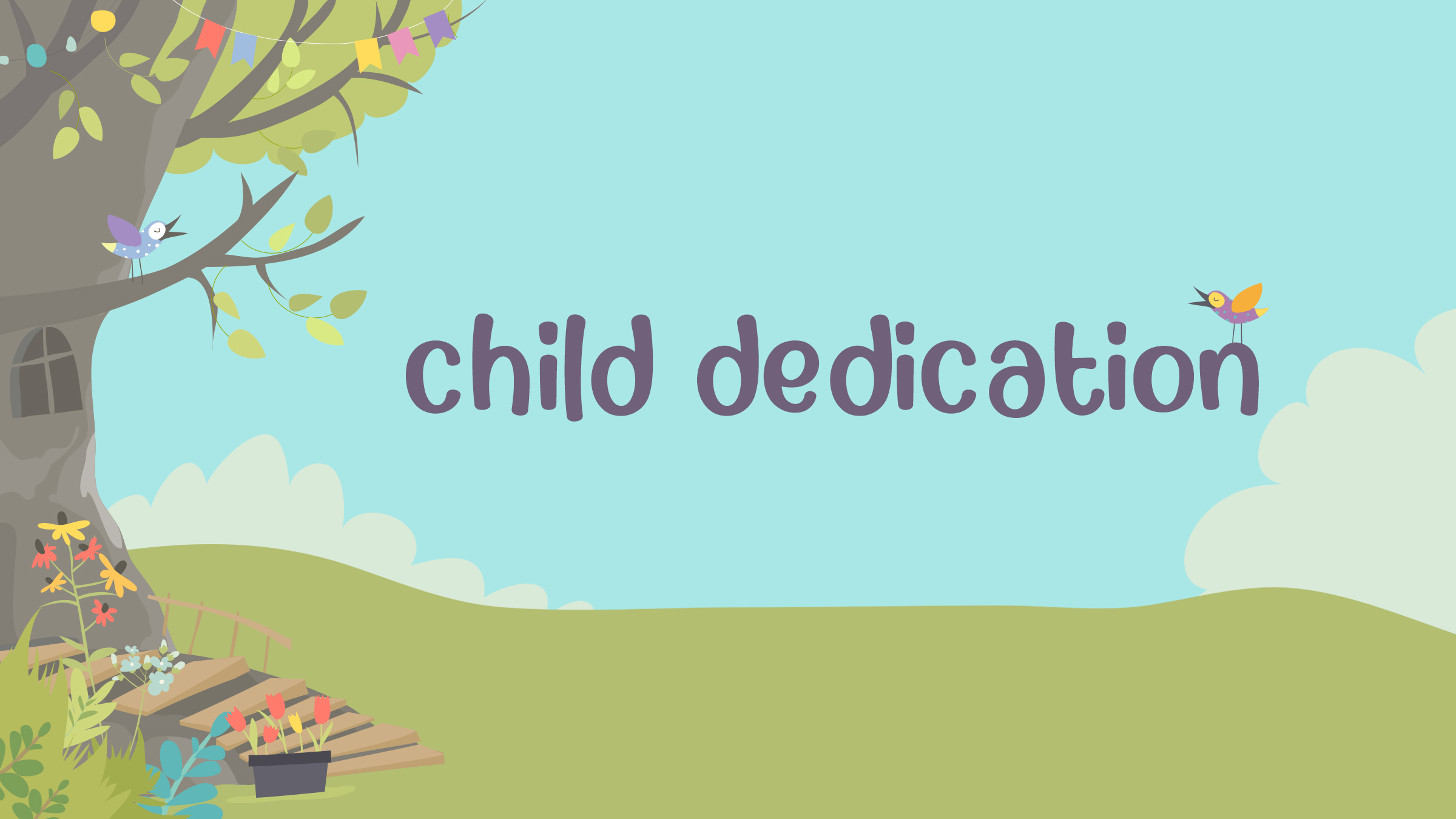 Child Dedication - Cedar Falls - Oct 25, 2026 | Prairie Lakes Church